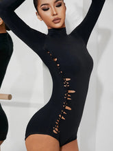 Laden Sie das Bild in den Galerie-Viewer, Elegance Line - Bodysuit V3 - Schwarz